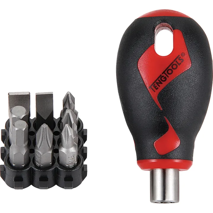 9 Piece MD Stubby Bits Screwdriver